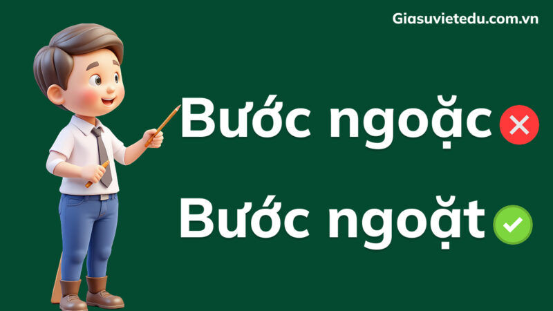 Bước ngoặt hay bước ngoặc: Giải mã từ nào mới chuẩn chính tả Việt Nam