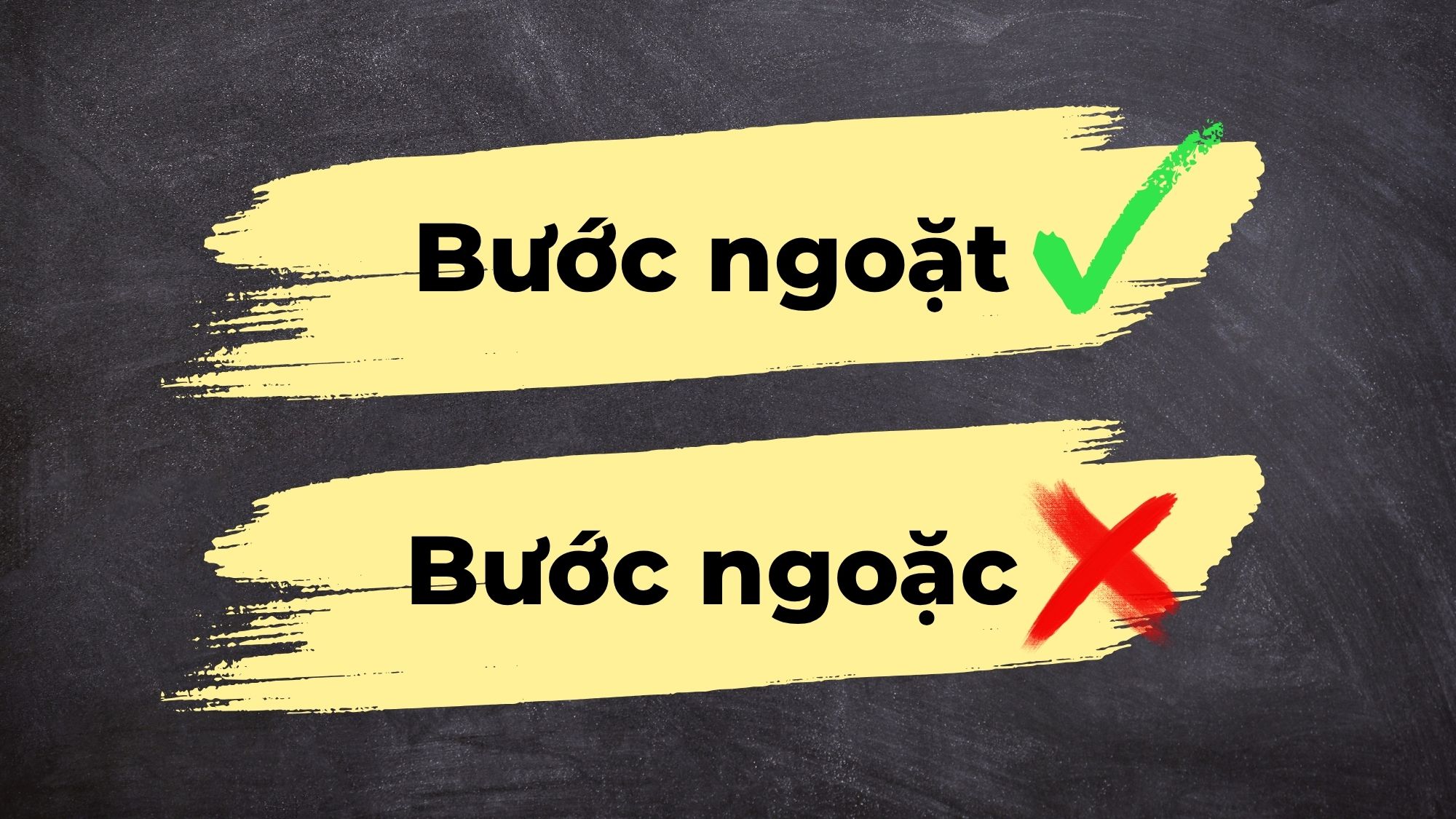 Bước ngoặt hay bước ngoặc