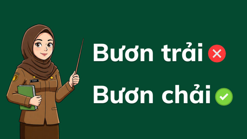 Bươn chải hay bươn trải: Hướng dẫn cách phân biệt để dùng từ chuẩn xác
