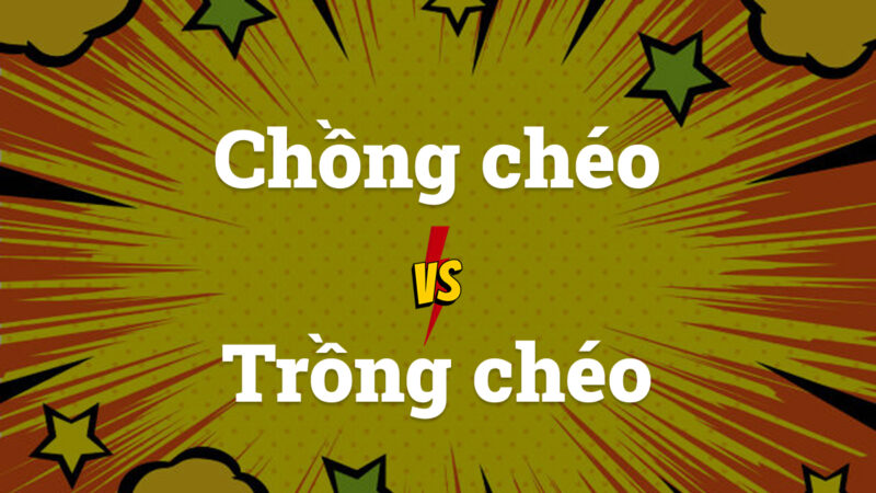 Chồng chéo hay trồng chéo: phân biệt để dùng từ chuẩn xác