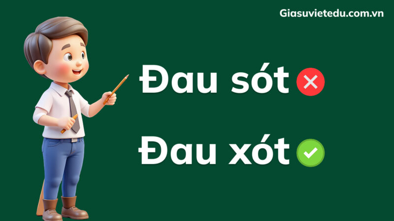 Đau xót hay đau sót: cách viết nào mới đúng chính tả?