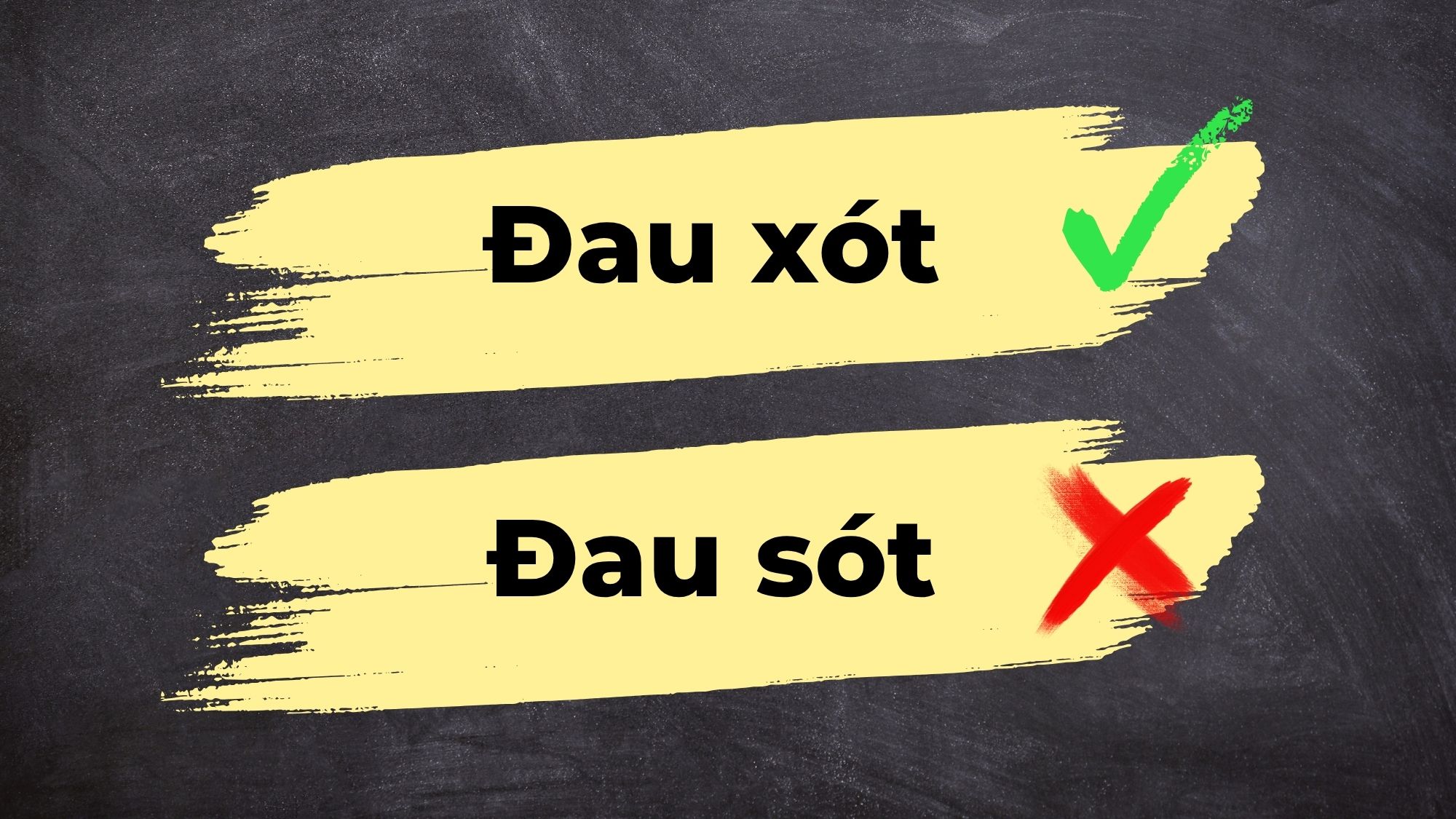 Đau xót hay đau sót