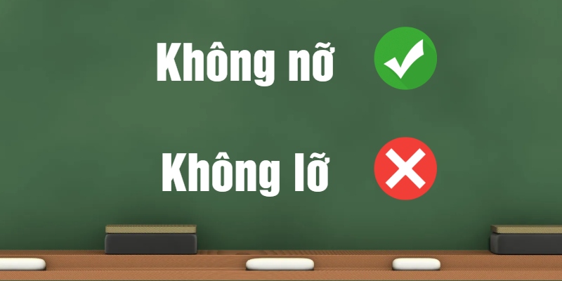 Không nỡ hay không lỡ: Phân biệt từ đúng chính tả và ý nghĩa?