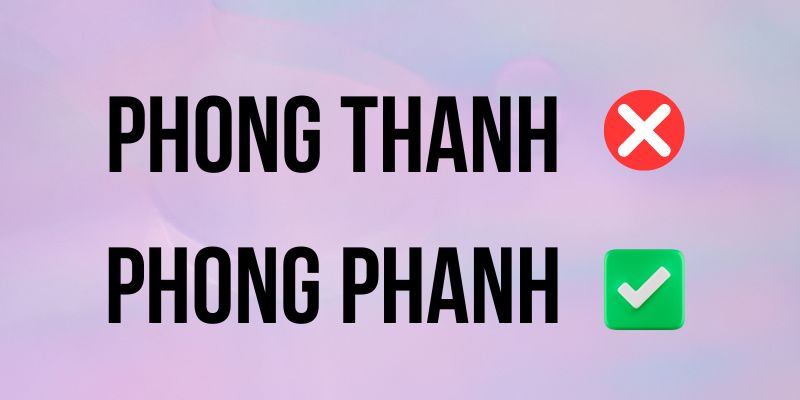 Phong phanh hay Phong thanh? Cách viết nào chính xác nhất?