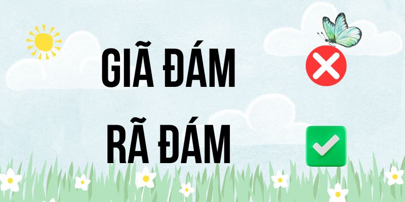 Rã đám hay Giã đám: Nên chọn từ nào để viết đúng chính tả?