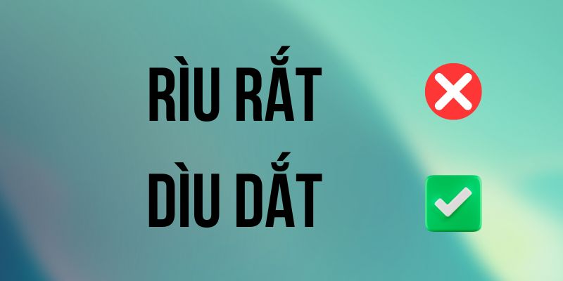 Rìu rắt hay dìu dắt: Phân biệt để tránh nhầm lẫn chính tả