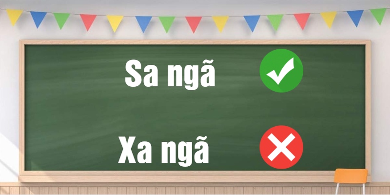 Tháo gỡ vướng mắc: Sa ngã hay xa ngã mới là từ đúng?