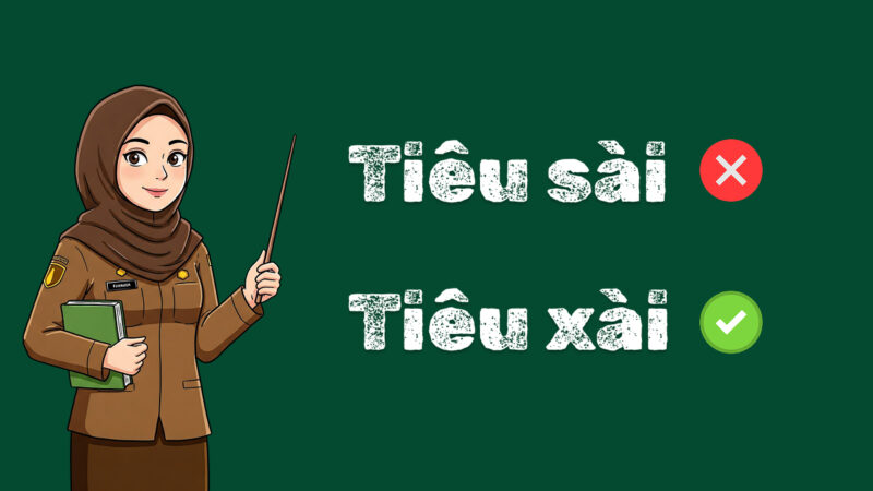 “Tiêu sài” hay “tiêu xài”? Bạn đang dùng từ đúng hay sai?