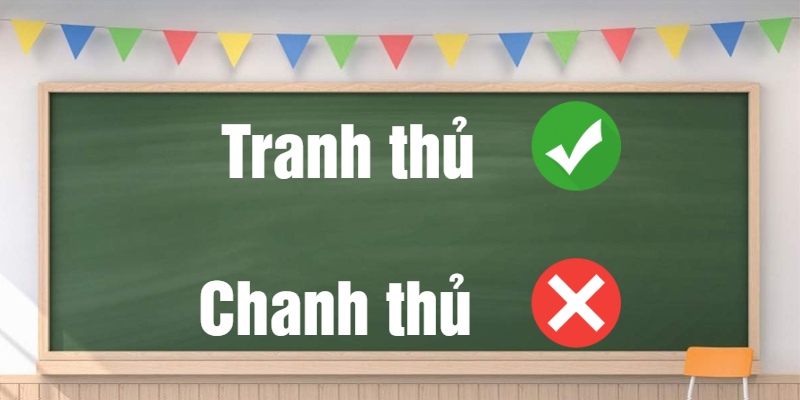 Chanh thủ hay tranh thủ: Đâu là từ đúng chính tả tiếng Việt?