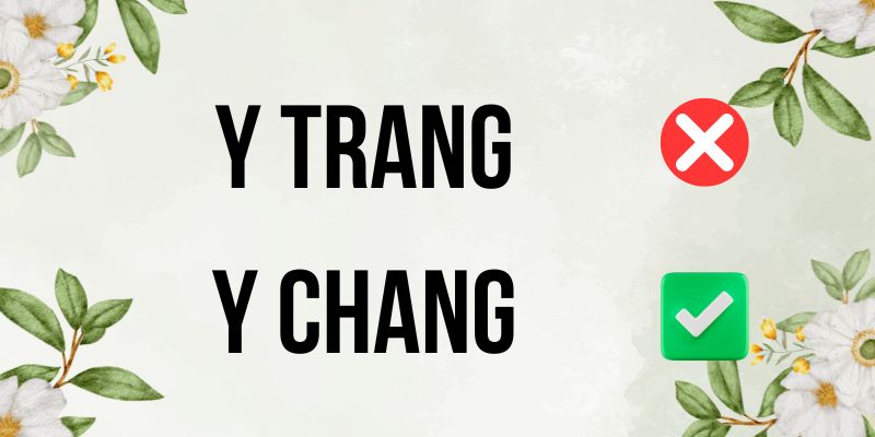 Y chang hay y trang: Chỉ có 1 từ đúng theo chính tả