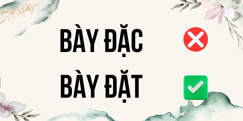 Bày đặt hay bày đặc? Chọn từ nào là chuẩn chính tả nhất?