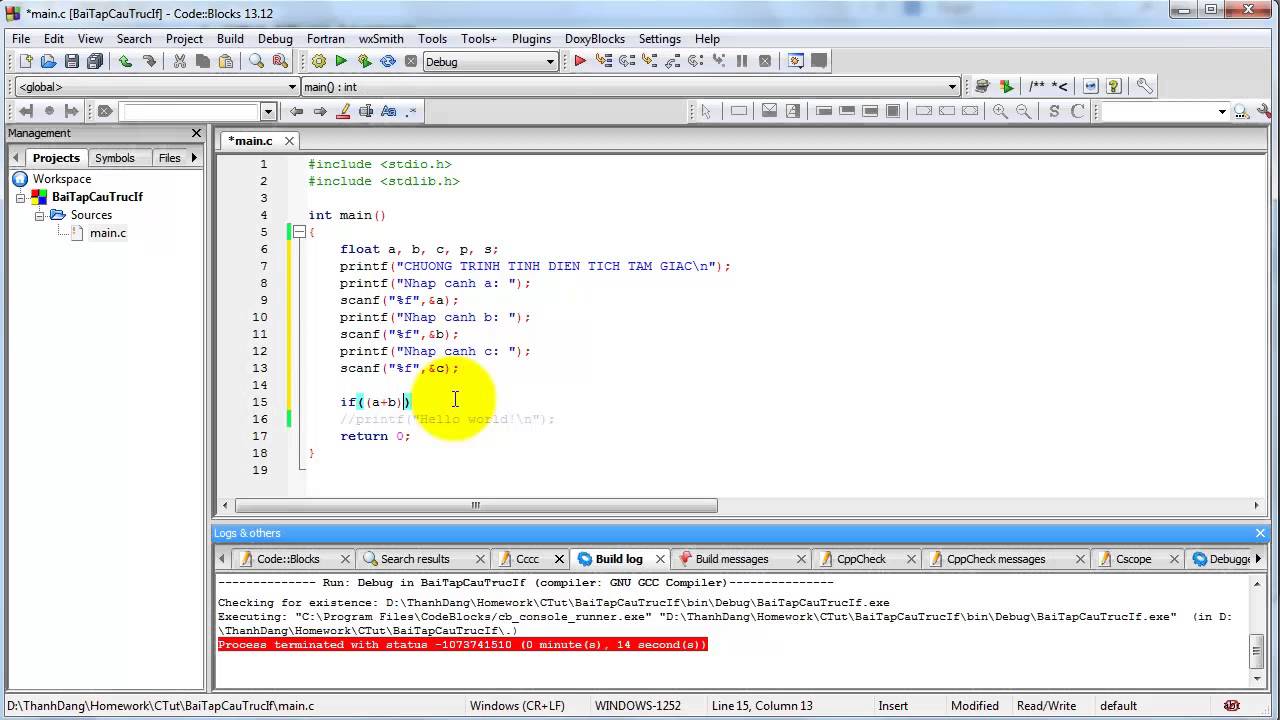 Các bước áp dụng công thức Heron để tính diện tích tam giác