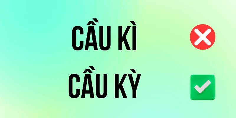 Cầu Kì hay Cầu Kỳ đúng chính tả? Ý nghĩa là gì?