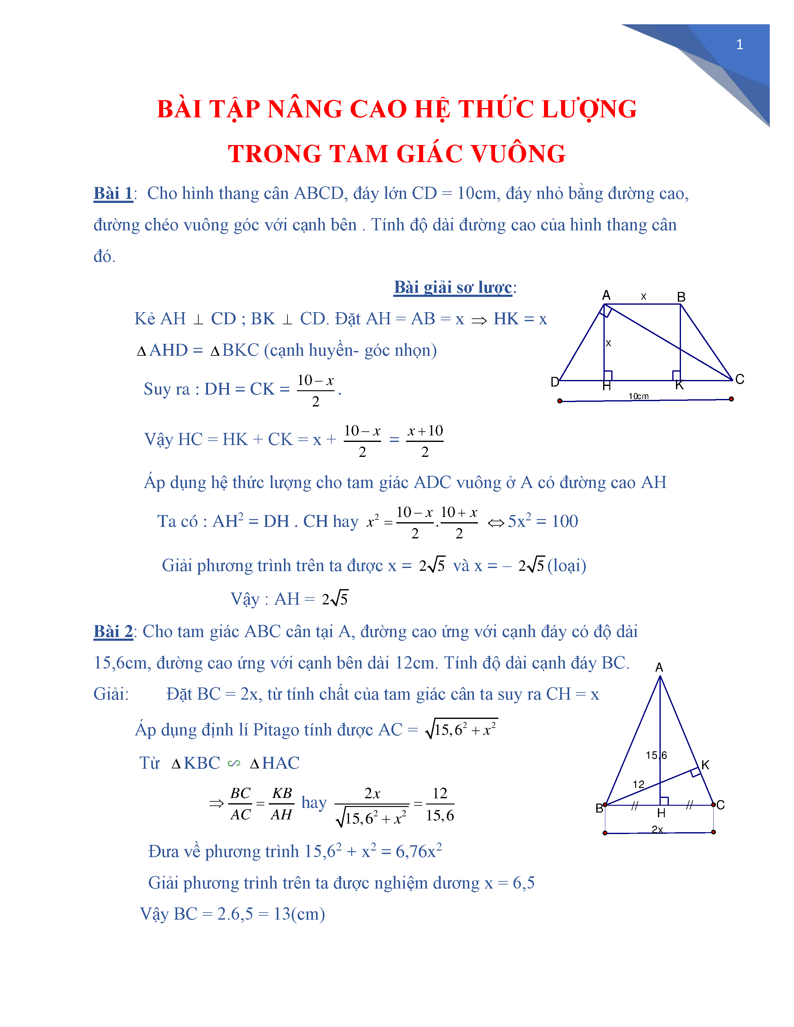 Chứng minh công thức Heron dựa trên các hệ thức lượng giác