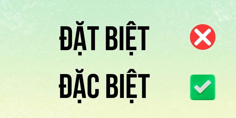 Đặt Biệt hay Đặc Biệt đúng chính tả? Ý nghĩa là gì?
