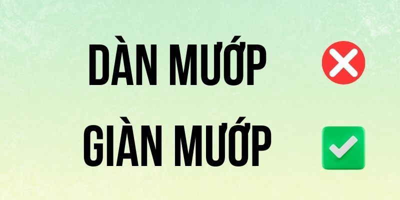 Giàn Mướp hay Dàn Mướp đúng chính tả? Ý nghĩa là gì?