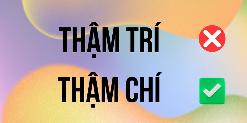 Thậm Chí hay Thậm Trí đúng chính tả? Ý nghĩa là gì?