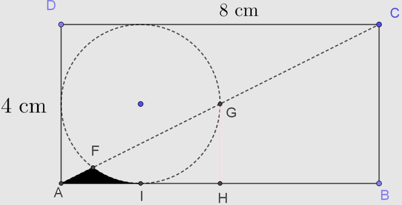 tính diện tích hình viên phân lớp 9
