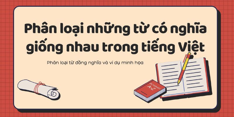 những từ đồng nghĩa