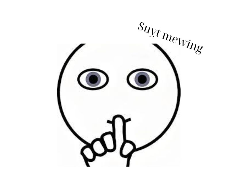 Meme mewing suỵt