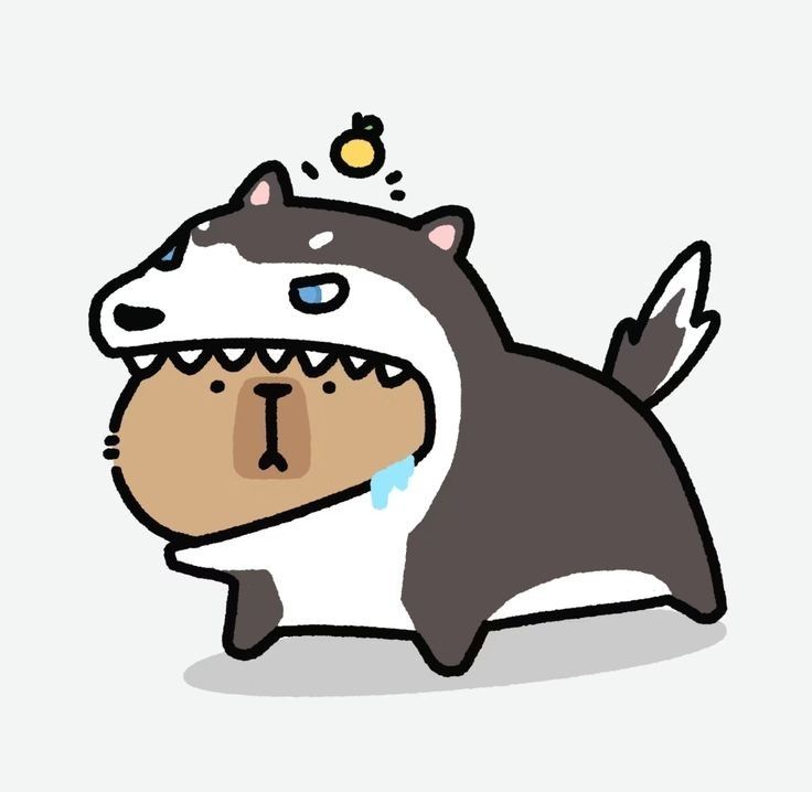 Ai đang tức giận, capybara đang thở