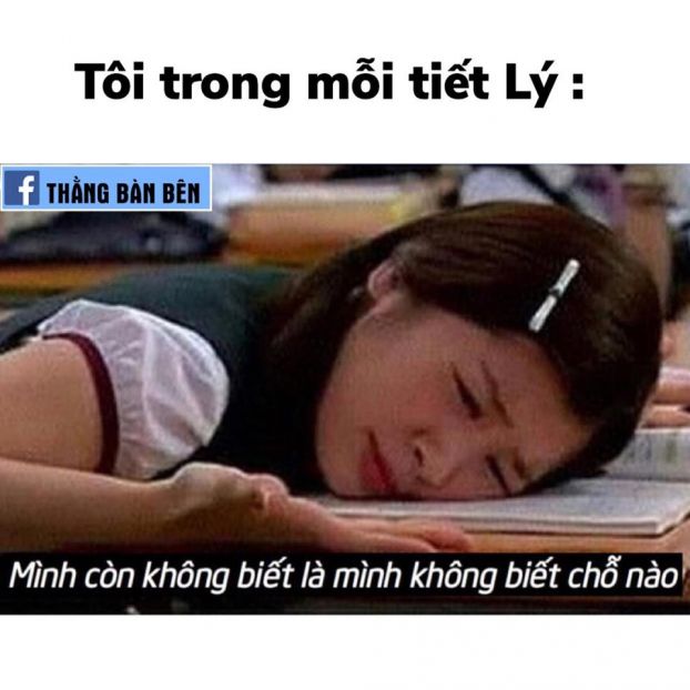 Ảnh chế học bài hài hước