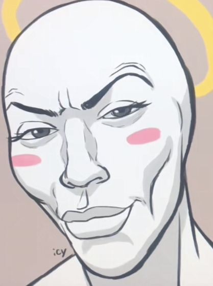 Ảnh chế mewing meme