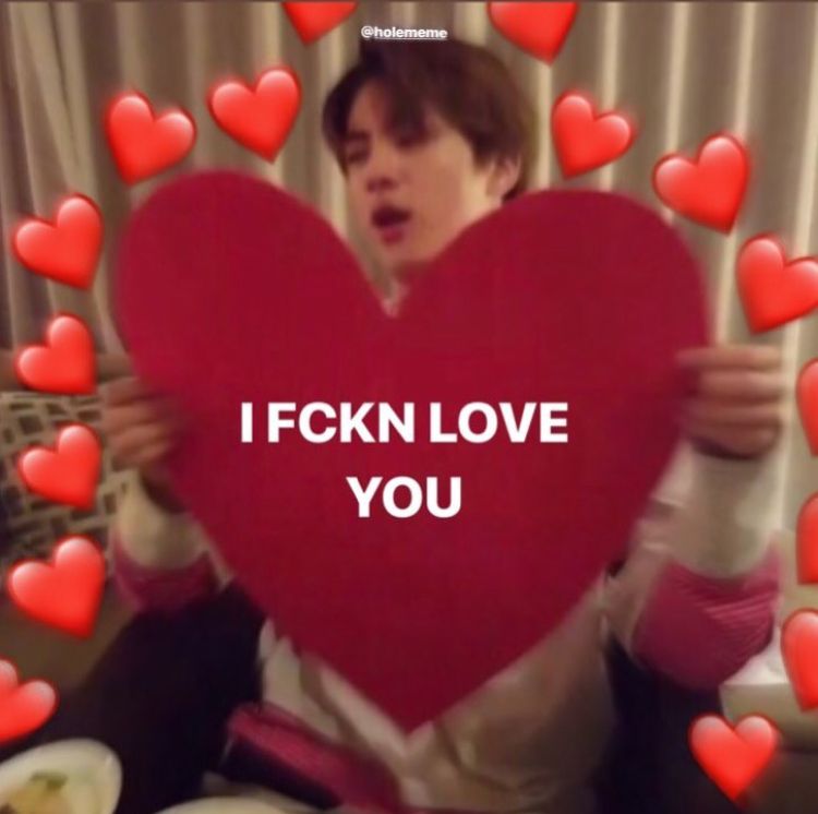 Ảnh chế thả tim cute thân thiện