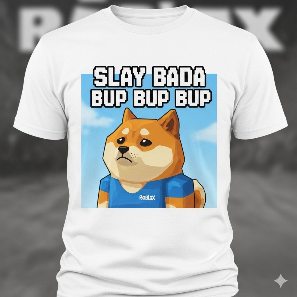 Ảnh Tshirt Roblox cheems cute