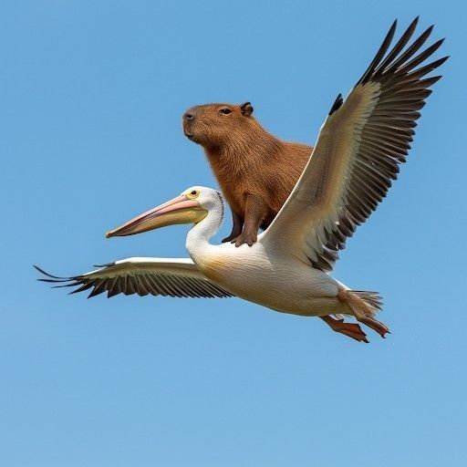 Bạn bè lo học, capybara nằm tắm nắng
