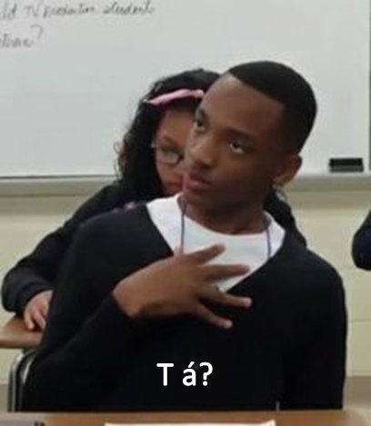 Biểu cảm hiện tại: mắt tròn, mồm chữ O