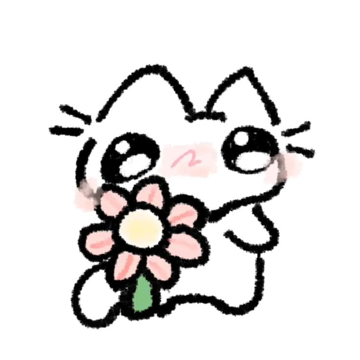 Bộ ảnh chế mèo tặng hoa