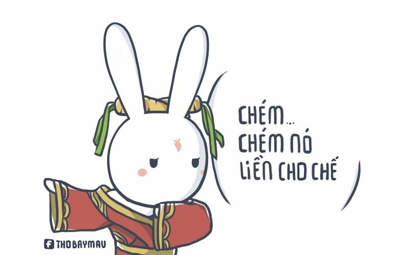 Meme thỏ cute