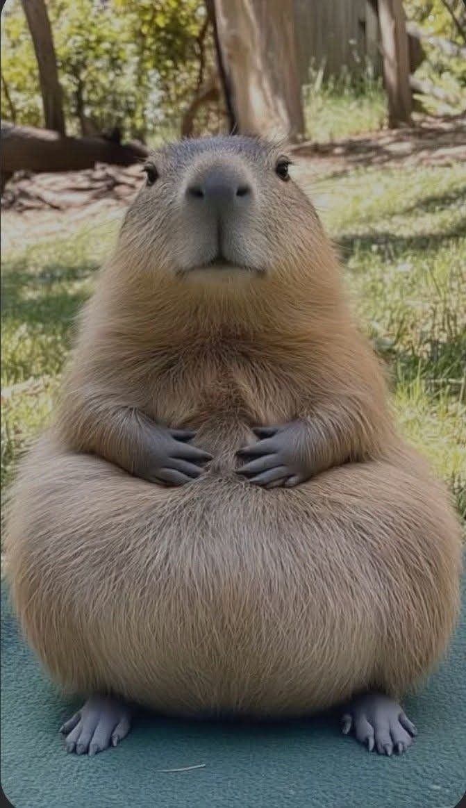Cần sự bình yên? Tìm capybara ngay
