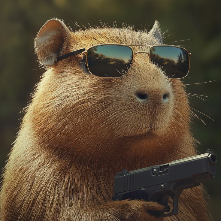 Capybara đã học cách không chờ đợi gì nữa