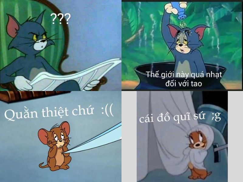 Jerry chạy nhanh như deadline đuổi sát gáy