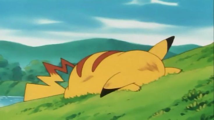 Có những ngày chỉ muốn nằm như Pikachu