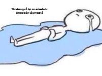 Còn gì nữa đâu mà khóc với sầu, mình cười thay nước mắt