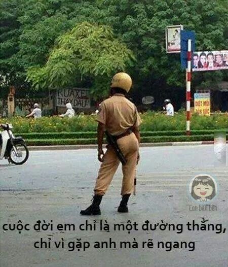 Công an đã xem meme châm biếm