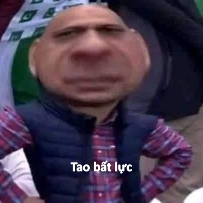 Cười không nổi, khóc không xong, chỉ biết nhìn thôi