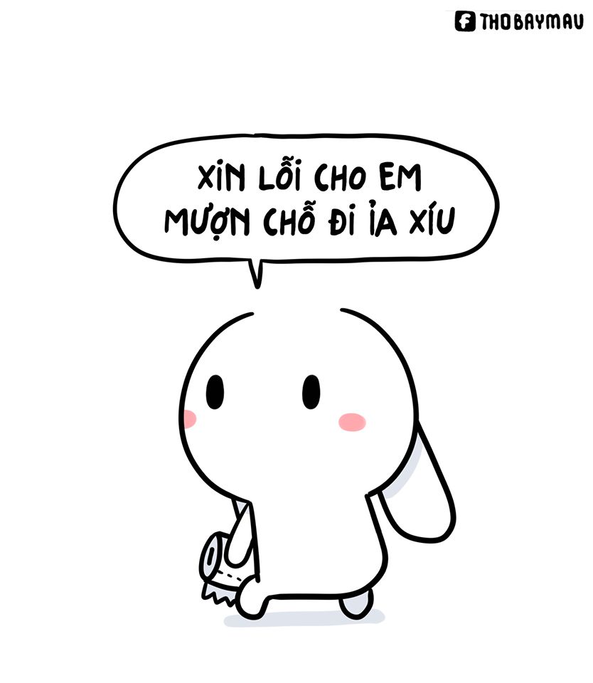 Thỏ 7 màu meme
