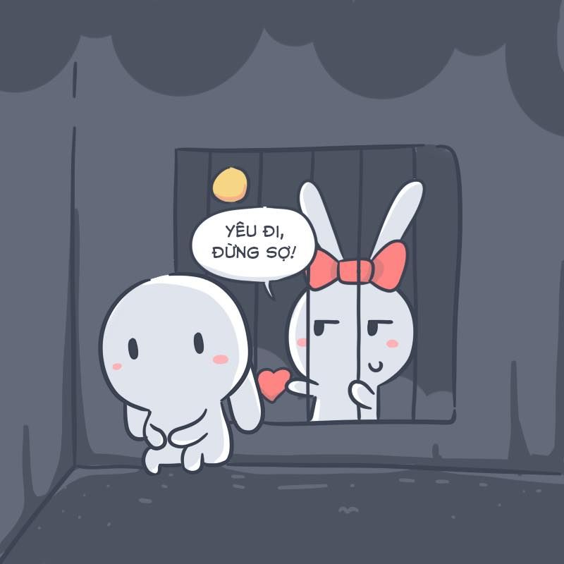 Một chiếc thỏ buồn giữa thế giới rực rỡ