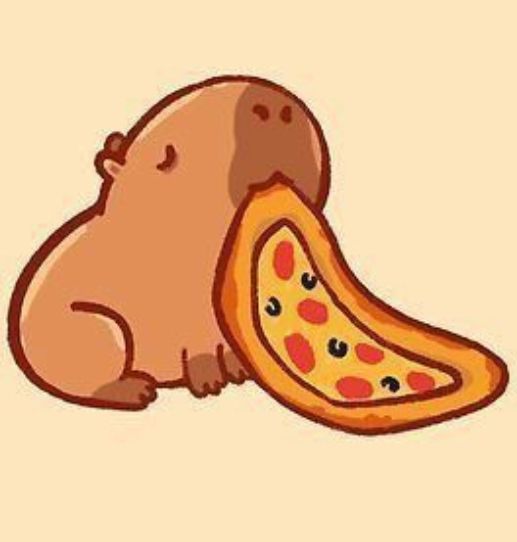 Dưới vẻ mặt bình thản, capybara đã chết một lần
