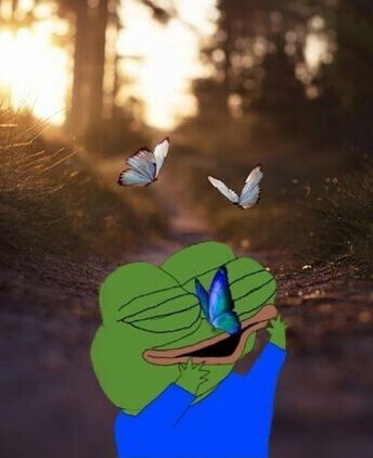 Ếch xanh meme troll