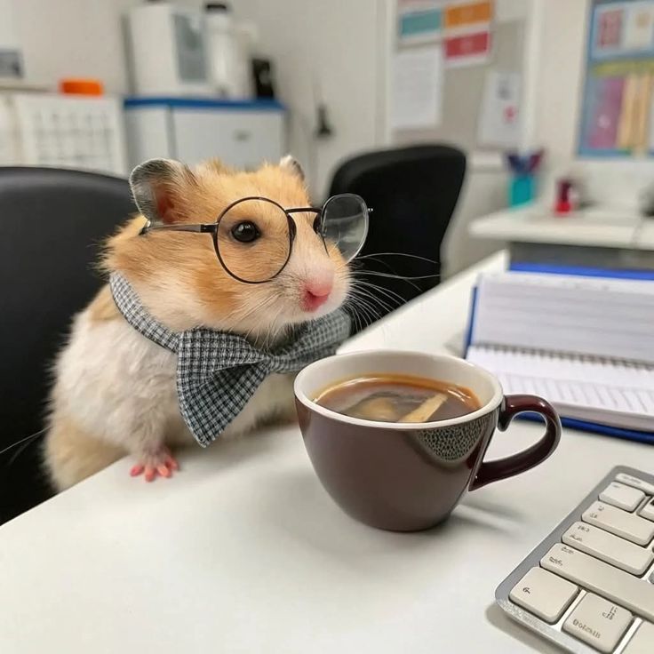 Hamster cute đã trở thành nguồn cảm hứng cho nhiều ảnh chế nổi tiếng