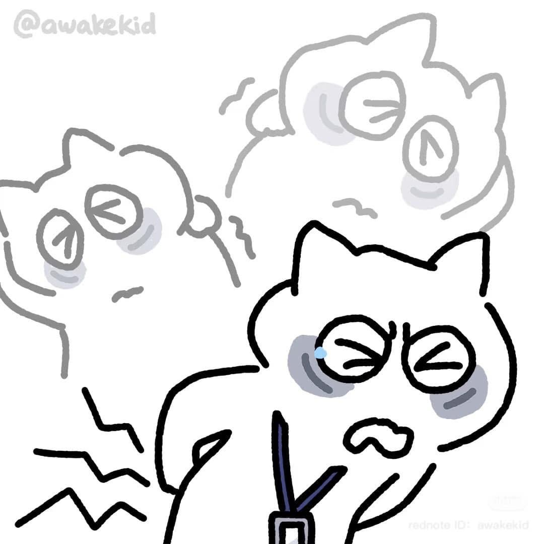 Hình ảnh mắt thâm hài hước