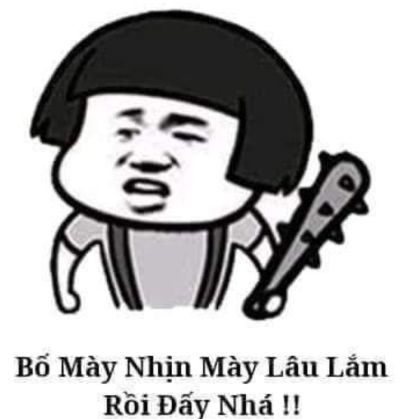 Khuôn mặt đã hết kiên nhẫn từ lâu lắm rồi