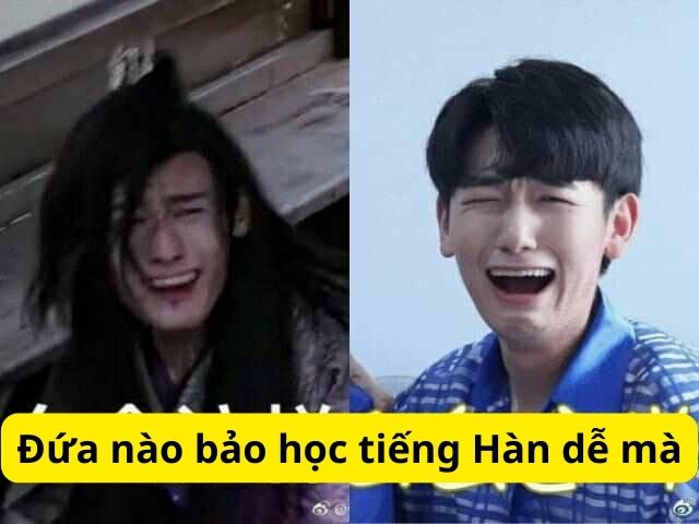 Khóc xong rồi, mình lại cười như chưa gì