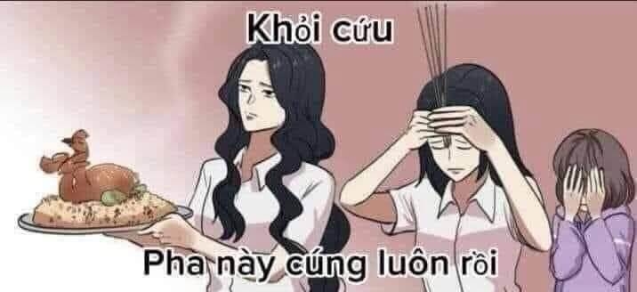 Khỏi cứu, pha này cúng luôn rồi