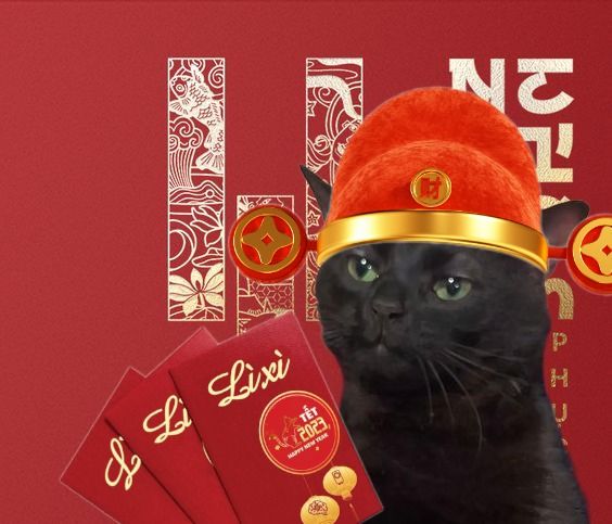 Không khí năm mới thêm sôi động nhờ bộ sưu tập ảnh meme Tết